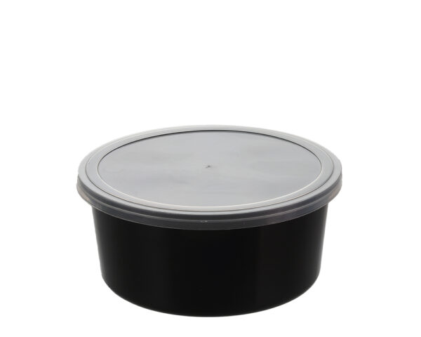 c series 400 ml round plastic container