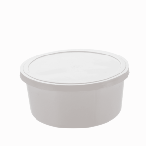 c series 400 ml round plastic container