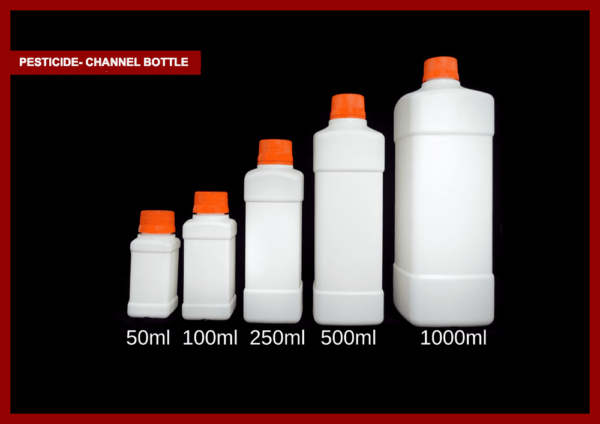 PESTICIDE CHANNEL BOTTLE: 50 ML, 100 ML, 250 ML, 500 ML, 1000ML