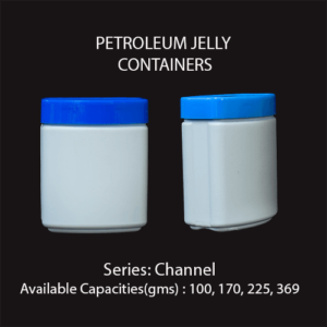 Petroleum Jelly Bottle - Channel Type - 4 Size