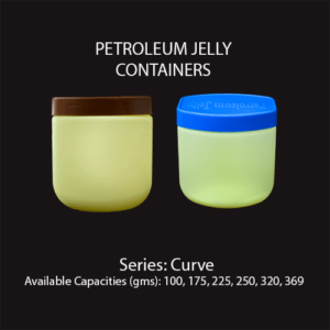 Petroleum Jelly Bottle - Curve Type - 7 Sizes