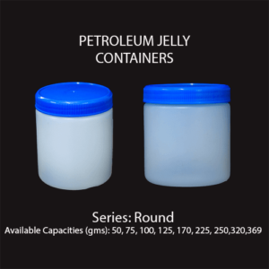 Petroleum Jelly Bottle - Round Type - 11 Size