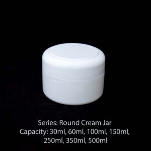 Round Cream Jar - 30ml, 60ml, 100ml, 150ml, 250ml, 350ml, 500ml