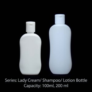 Lady Cream/ Shampoo/ Lotion Bottle- 100 ml, 200 ml