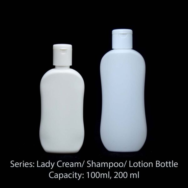 Lady Cream/ Shampoo/ Lotion Bottle- 100 ml, 200 ml